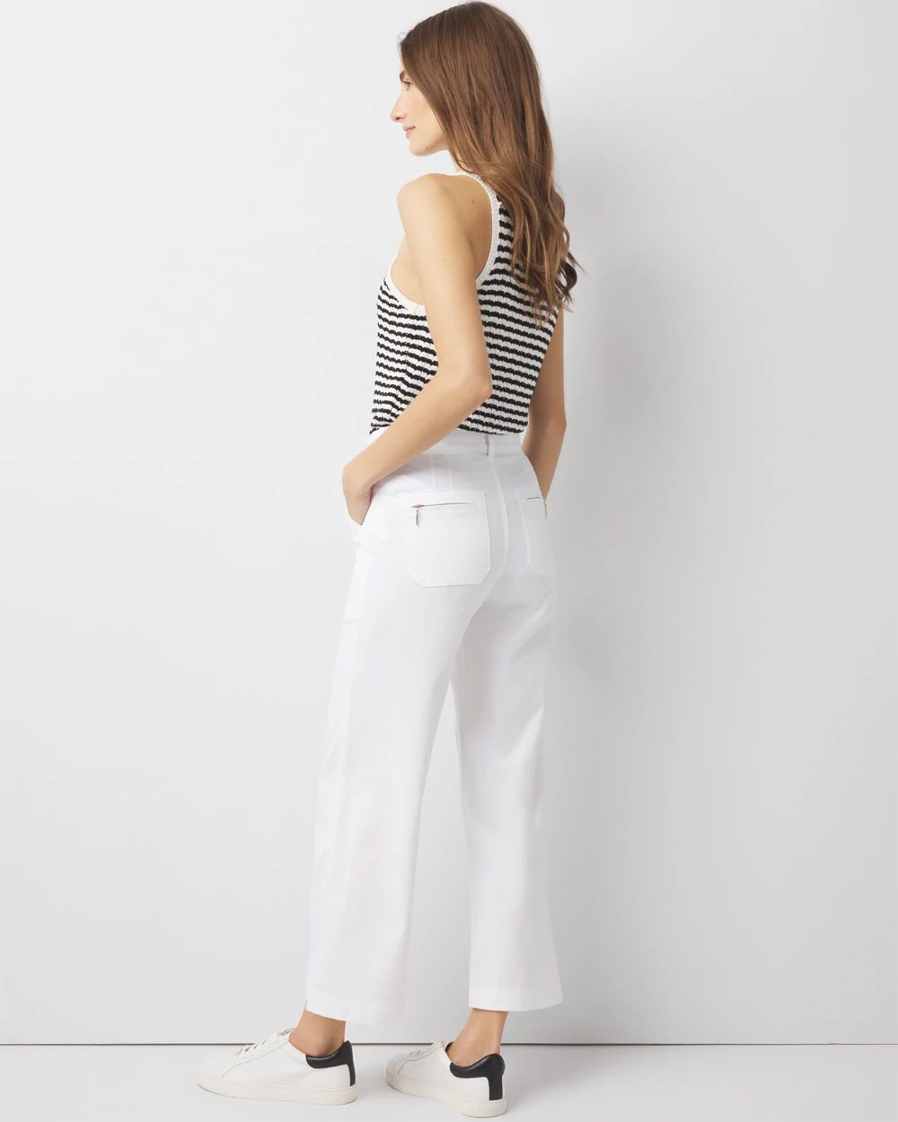 Pret Utility Wide Leg Cropped Pants | White House Black Market